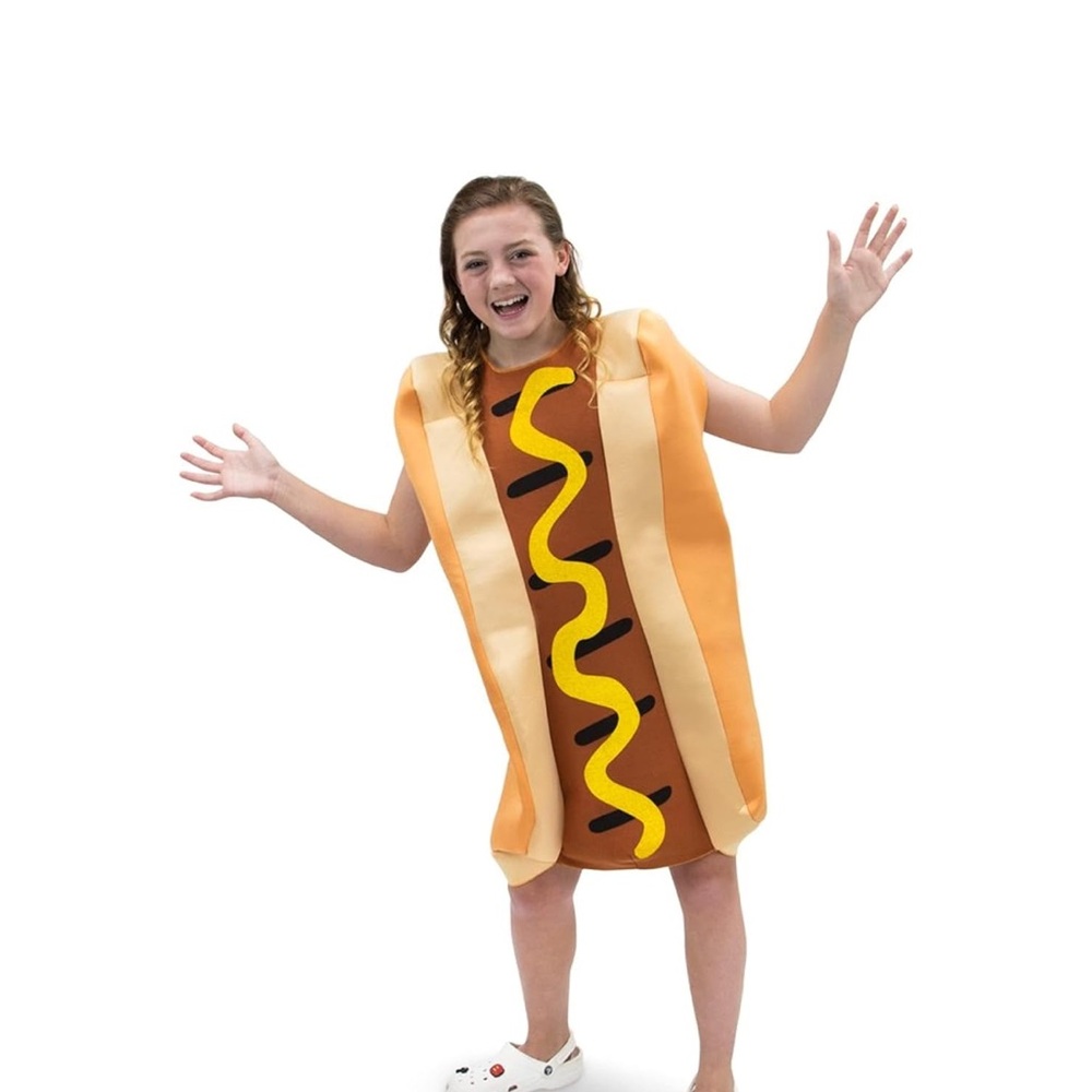 Ball Park Frank Hot Dog Kids 3-4‎ years old Costume